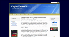 Desktop Screenshot of mojocode.com